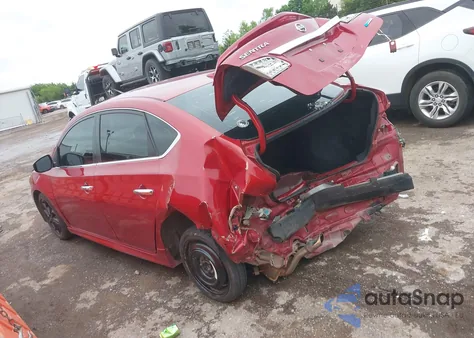 2013 Nissan Sentra Sr z USA, uszkodzony, nr VIN 3N1AB7AP4DL781197